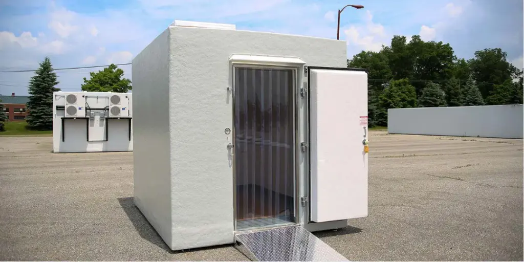 custom built in coolers